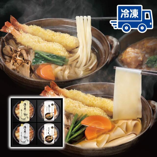 冷凍 かけうどん4食セット(rje-4) 商品写真