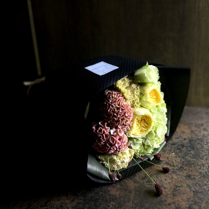 花束　大人 yellow