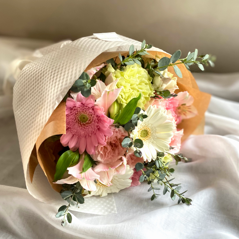 ペットのお悔やみ・お供え花束　pink