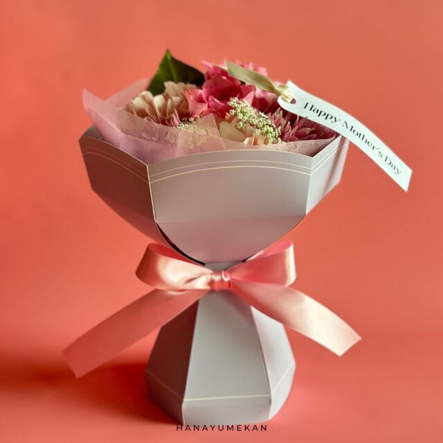 母の日のお花 【スタンディングブーケ ピンク】 岐阜の花屋なら花夢館