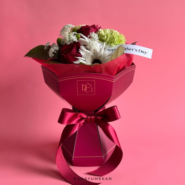 スタンディングブーケ　レッド【母の日予約商品】