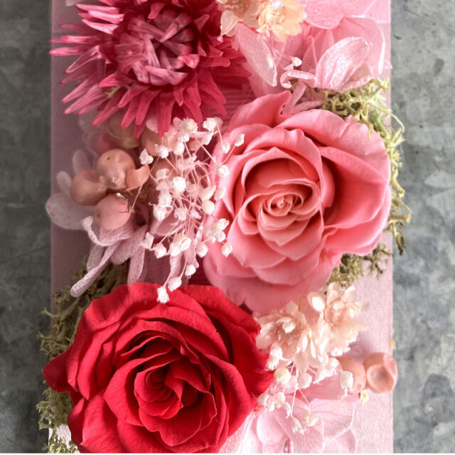 プリザーブドフラワー｜プレゼント【プリザーブドフラワー ボトル