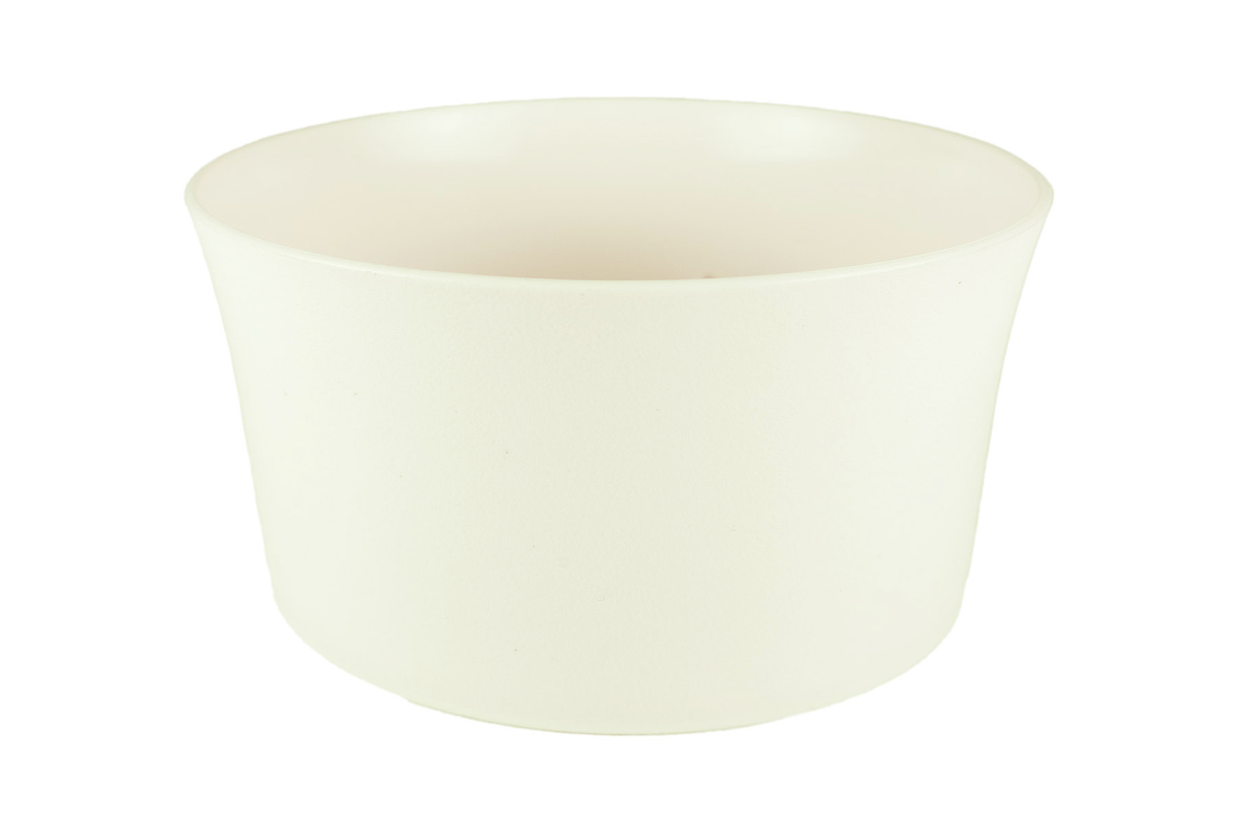 エアリーポット【AP-03】アイボリー【大】￥93 軽くて丈夫で大変安価なプラの器