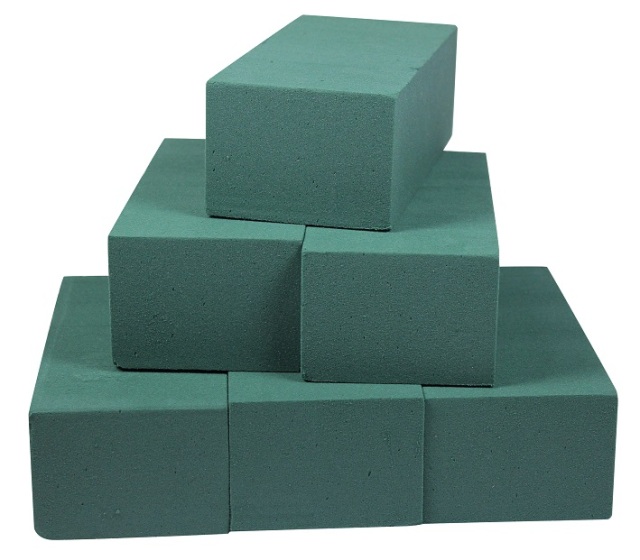 【送料無料】フローラルフォーム｜ 生花用給水スポンジ｜ 6ブリック