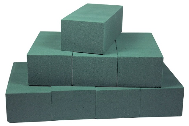 【送料無料】フローラルフォーム｜ 生花用給水スポンジ｜ 8ブリック