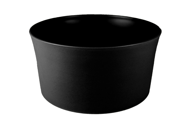 エアリーポット【AP-03】ブラック【大】￥93 軽くて丈夫で大変安価なプラの器