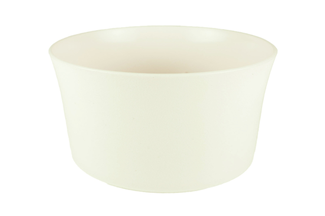 エアリーポット【AP-03】アイボリー【大】￥93 軽くて丈夫で大変安価なプラの器