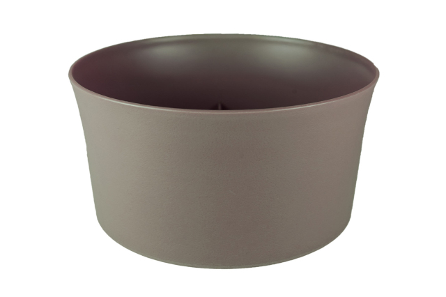 エアリーポット【AP-03】モカ【大】￥93 軽くて丈夫で大変安価なプラの器