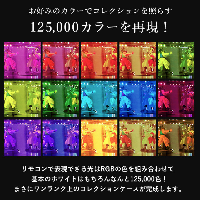 オプション]コレクションラック DIO LEDユニットRGBマルチカラー