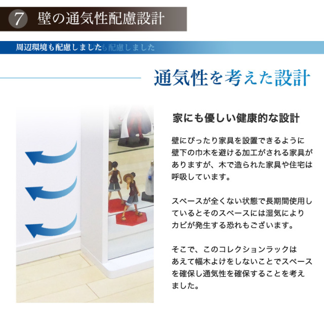 セット品] コレクションケース DIO ワイド ロータイプ 幅90cm×奥行38cm