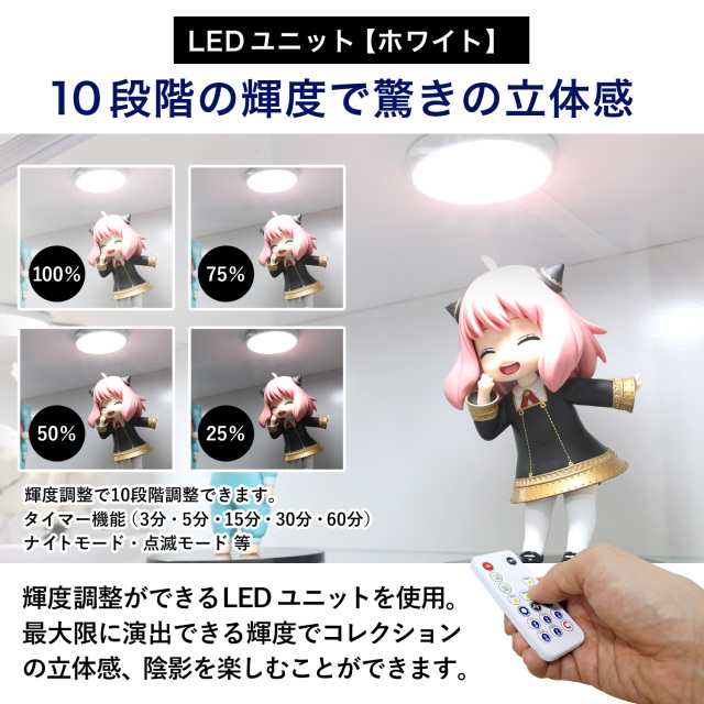 セット品]コレクションキューブボックスCCB ワイド UVカット アクリル
