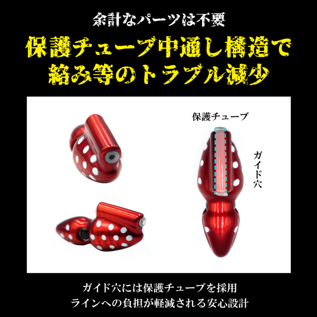 BAKSTORM パクッと咥えて TYPE TG タングステン単品 タイラバ 120g