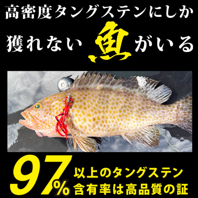 BAKSTORM タイラバ タングステン ヘッド 180g 単色 アイ付き 単品 交換  