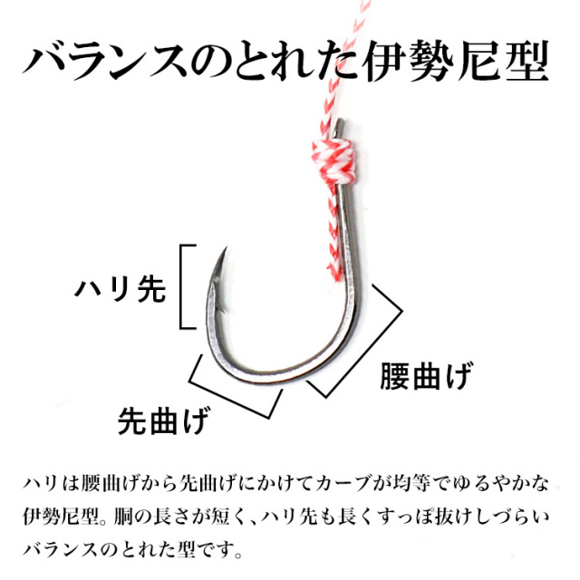 BAKSTORM カスタム タイラバ 交換用 フック 鋭貫 お得10本セット