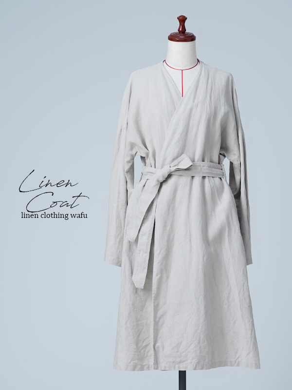 wafu 】 linen clothing