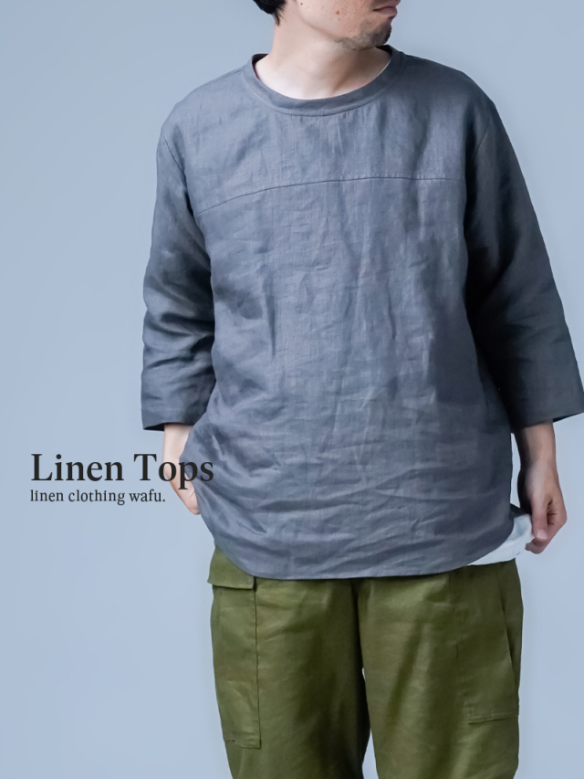 wafu 】 linen clothing