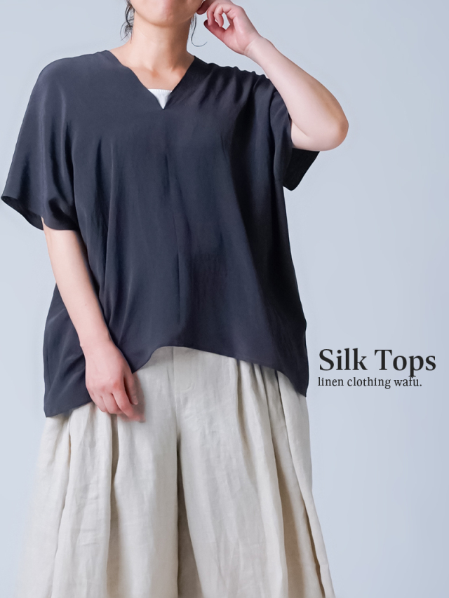 wafu 】 linen clothing リネン服・リネン寝具・リネン雑貨