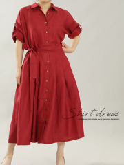 リネン100 の服が 春を鮮やかに 薄地から厚地まで多様な厚みのリネン取り揃えています Wafu