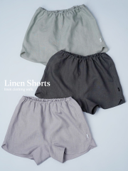【リネントランクス】女性用 締め付けず 肌が喜ぶリラックス ショーツ ／ 3色展開 b014l