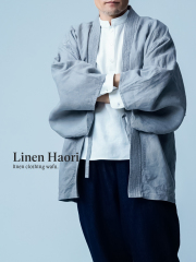 快適を追求したメンズアウター | wafu.が提案する、リネン・天然素材の