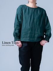 快適を追求したリネントップス | wafu.が提案する、着回し力抜群の大人