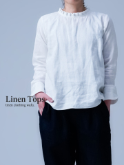 快適を追求したリネントップス | wafu.が提案する、着回し力抜群の大人