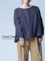 快適を追求したリネントップス | wafu.が提案する、着回し力抜群の大人