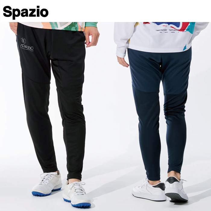 【SPAZIO】GE1130　脇パネルロゴスリムパンツ（S～O）
