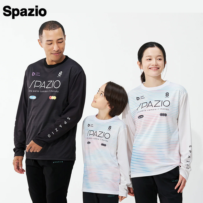 【26FW】【SPAZIO】GE1167 ヘアラインユニフォームロングプラシャツ（S～XO ）【★１着までクリックポストOK　送料220円】
