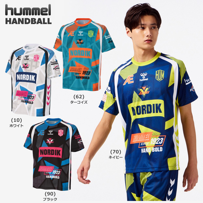 【26SS】【ヒュンメル】HAP1238【HANDBALL Collection】 HB EURO プラクティスシャツ 【M~O】【★１着までクリックポストOK　送料220円】