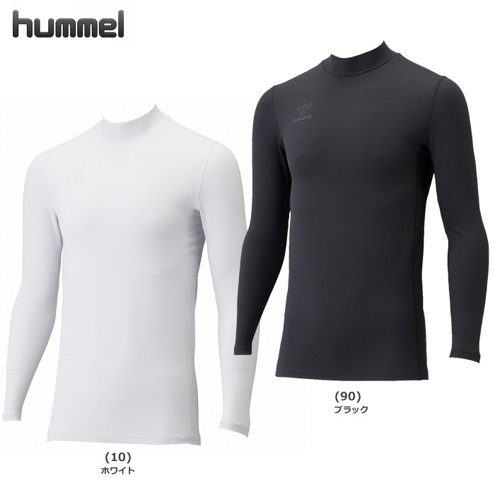 【25FW】【ヒュンメル】HAP5164  あったかインナーシャツ（モックネック）（M～O）【★1着までクリックポストOK　送料220円】