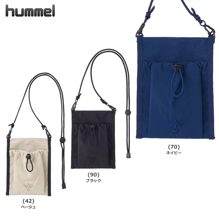 【25FW】【ヒュンメル】HLB4048【hummel PLAY】NECK WALLET【約１．５L】