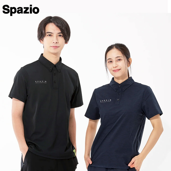 【SPAZIO】TP0597　ポロシャツ（S～O）【★１着までクリックポストOK　送料220円】
