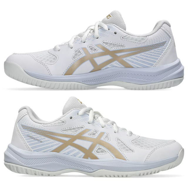 asics アシックス アップコート 6 GS ホワイト ブラック 25.0㎝ アップコート 6 GS｜Alpen Online