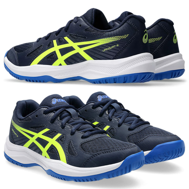 25FW】【アシックス】1074A045 アップコート 6 GS／UPCOURT 6 GS