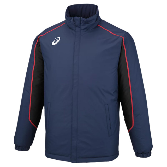 アシックス】2031E055 中綿ウオーマージャケット（リサイクル素材）（S