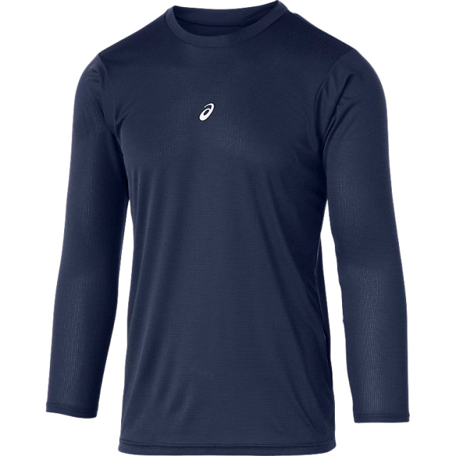 25SS】【アシックス】2031F105 ミドルフィット長袖アンダーシャツ（S