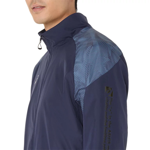 正規販売店　非売品　AMGウィンドウブレーカー SALE】【25FW】【アシックス】2031F175 裏トリコットグラフィック