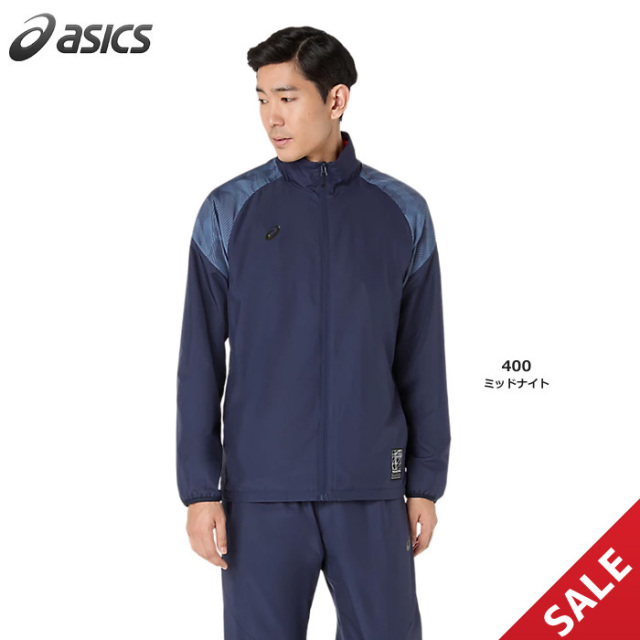 【SALE】【25FW】【アシックス】2031F175　裏トリコットグラフィックウインドブレーカージャケット（S～3XL）