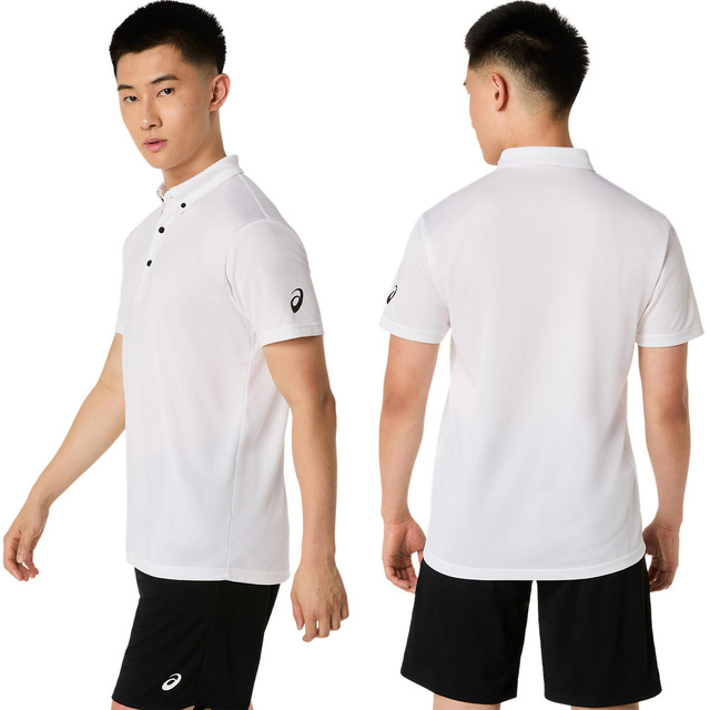 26SS】【アシックス】2033C176 ボタンダウンポロシャツ（XS～2XL）