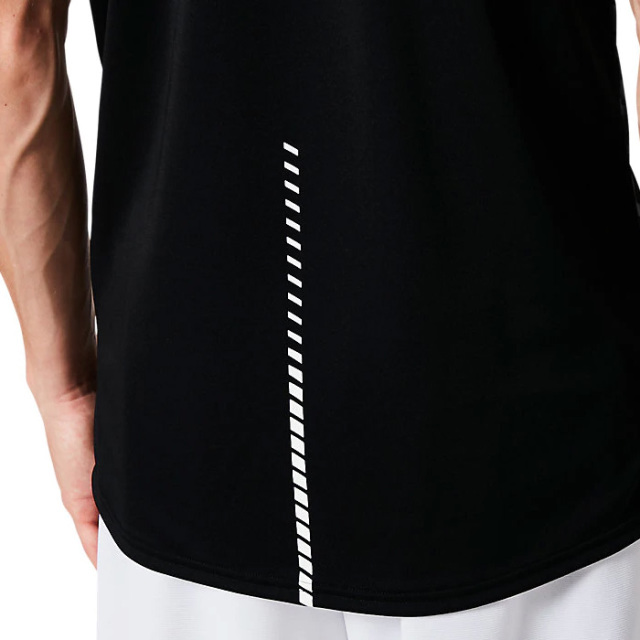 アシックス 日本代表 シャツ 黒 SALE】【アシックス】2101A044 プラクティスシャツ【半袖】（3XL