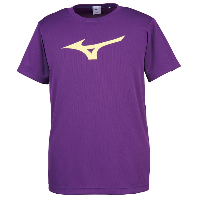 【ミズノ】32JA8155　ビッグロゴRunBirdＴシャツ（Ｍ、Ｌ）【★１着までクリックポストOK　送料220円】【★即納】