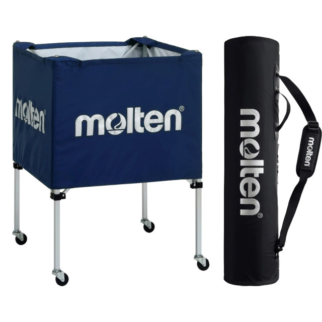 20FW】【モルテン】BK0021 折りたたみ式ボールカゴ（中・背低