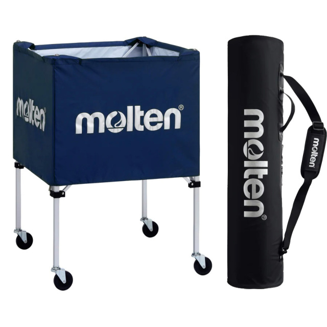 モルテン】BK0022 折りたたみ式ボールカゴ（屋外用）キャリーケース