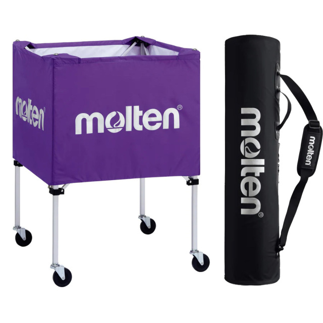 モルテン】BK0022 折りたたみ式ボールカゴ（屋外用）キャリーケース