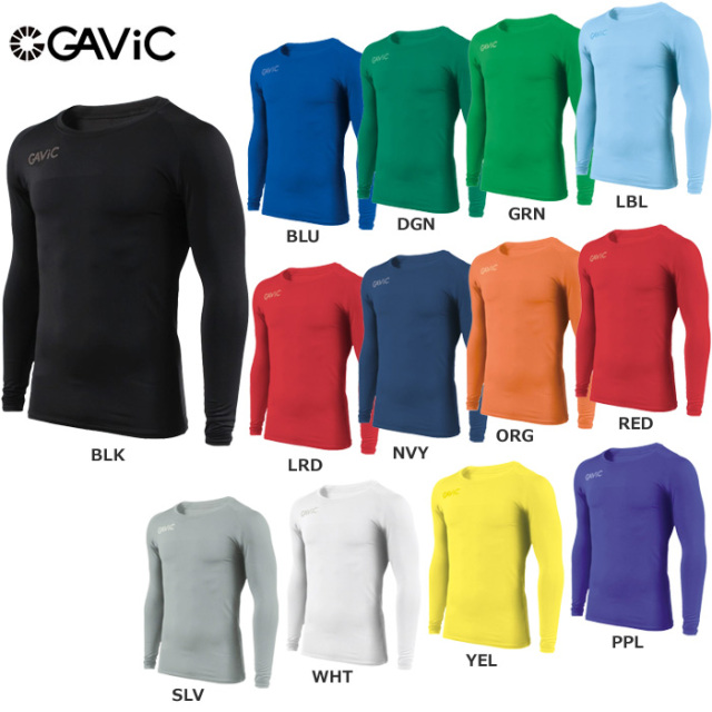 【GAVIC】GA8351 ストレッチインナートップ（丸首）（S-M・M-L・L-XL）【★１着までクリックポストOK　送料220円】