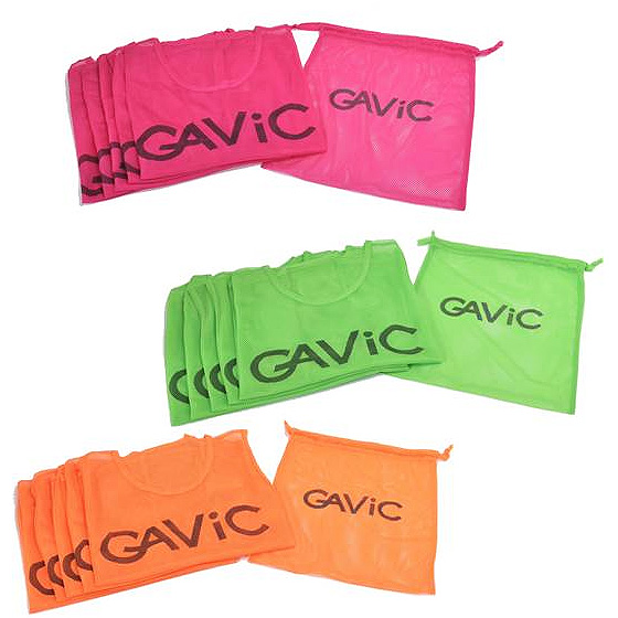GAVIC】GA9106 ビブス5枚セット（フリー）【番号なし】【メッシュ袋入り】