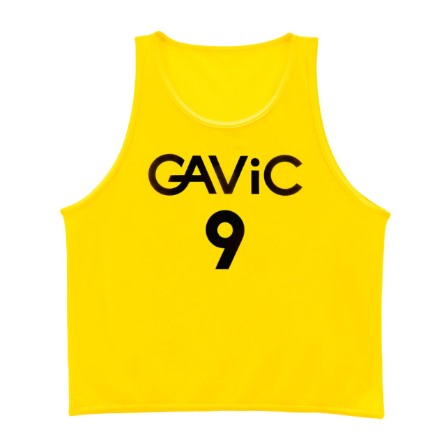 10枚セット 背番号2-11番 ガビック メンズ レディース ビブスセット サッカー用品 メッシュ 収納袋付 ブラック 黒 イエロー ピンク シルバー 黄色 送料無料 GAViC GA9110 GAVIC】GA9110 ビブスセット 10枚セット（フリーサイズ）【胸・背