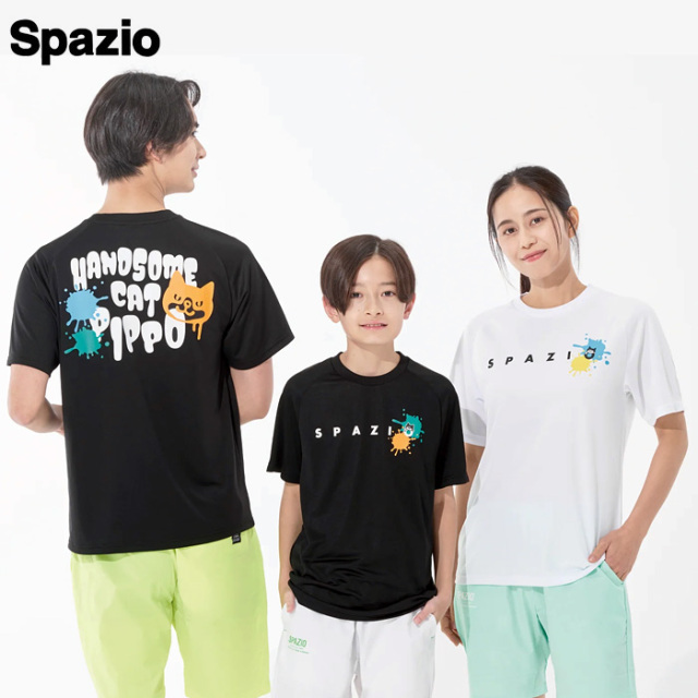 【25SS】【SPAZIO】GE1048 PIPPOスプラッシュプラシャツ（S～O）【★１着までクリックポストOK　送料220円】