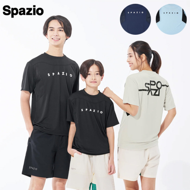 【25SS】【SPAZIO】GE1052 カーブラインプラシャツ（S～O）【★１着までクリックポストOK　送料220円】